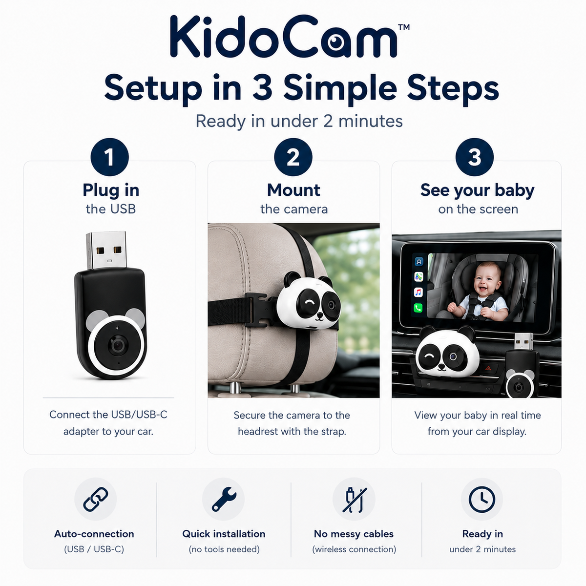 Kidocam™ Baby Car Camera